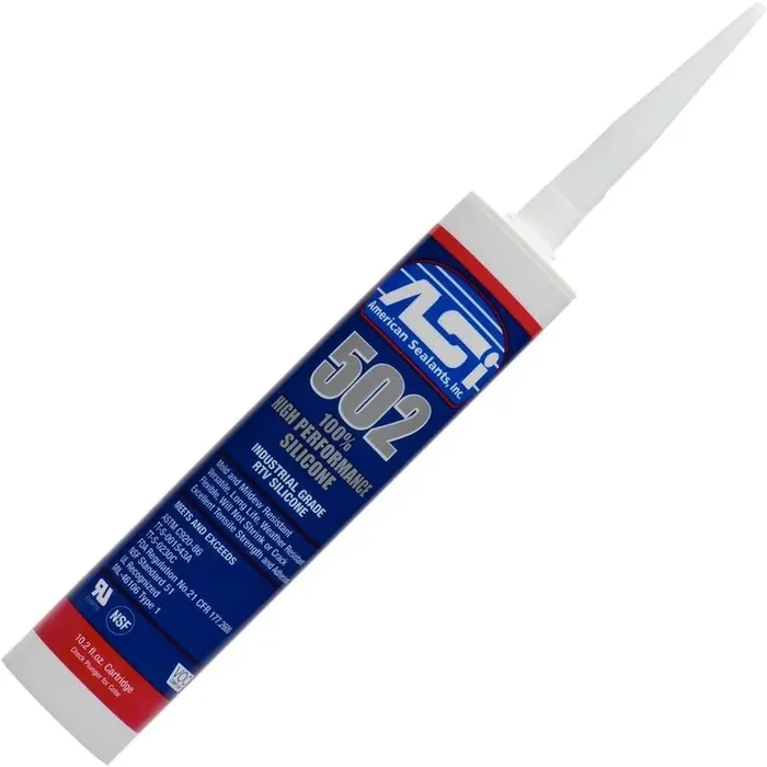 10.2 oz. Clear Silicone Caulk