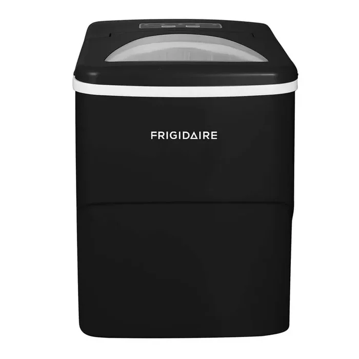 10 in 26 lbs. Freestanding Bullet Ice Maker in Black