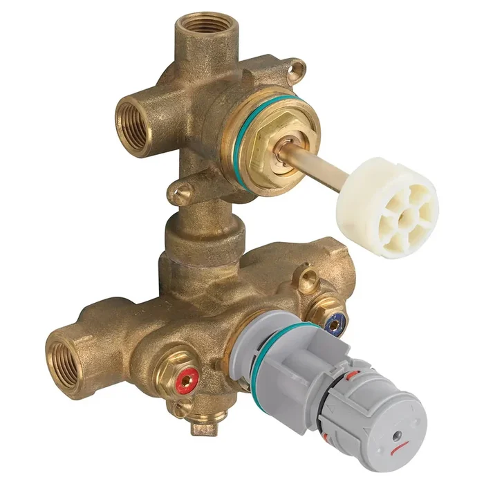 2-Handle Thermo Rough Valve W/Built-In-3