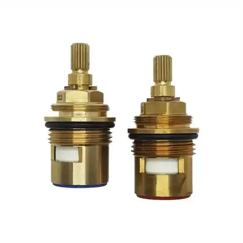3/4″ BSP Quarter Turn Bath Tap Valves – 57mm Tall – 20 teeth spline