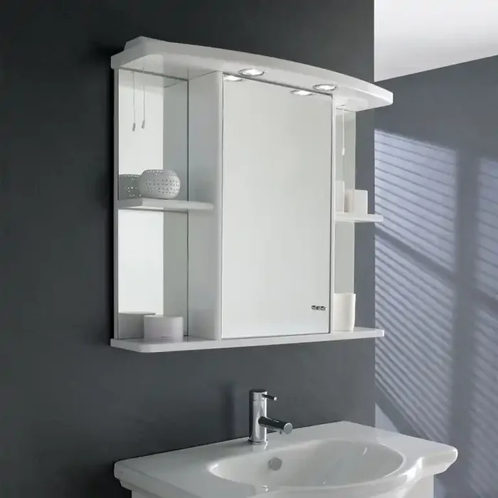 80cm Light Shaver Skt Cabinet Cornice