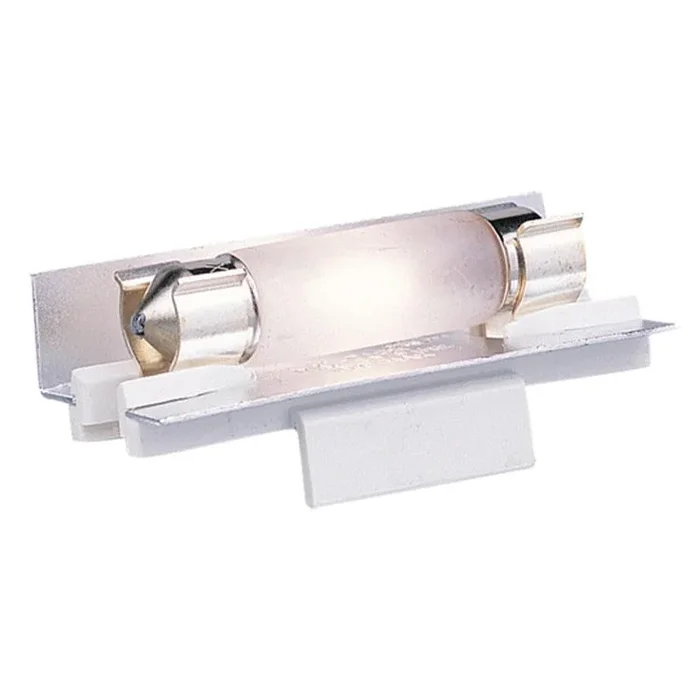 Accent Lamp Holder Lx White 2L x 0.75W x 0.8125H Inch Polycarbonate cETL 2 Inch