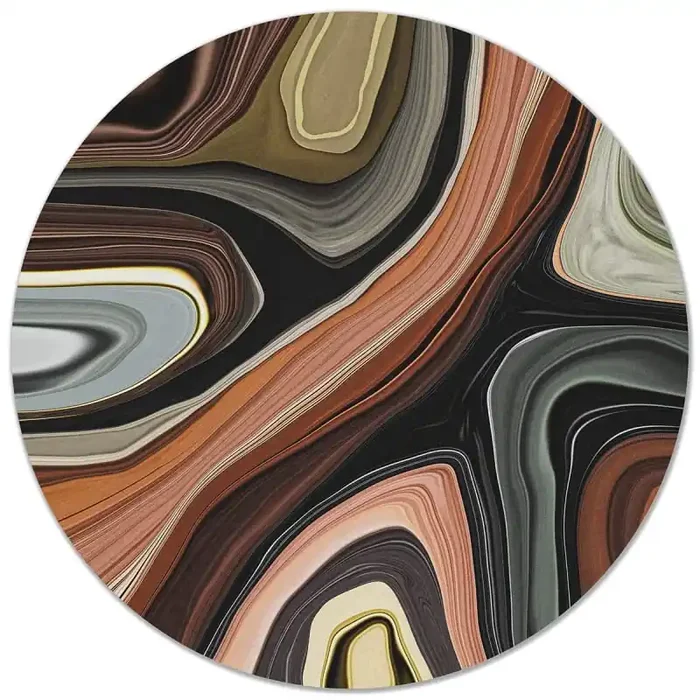 Agate Rond Rug MOOOI