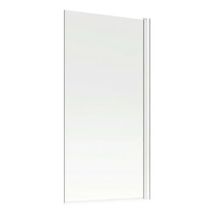 Ajax 1400mm Chrome Single Straight Bath Screen