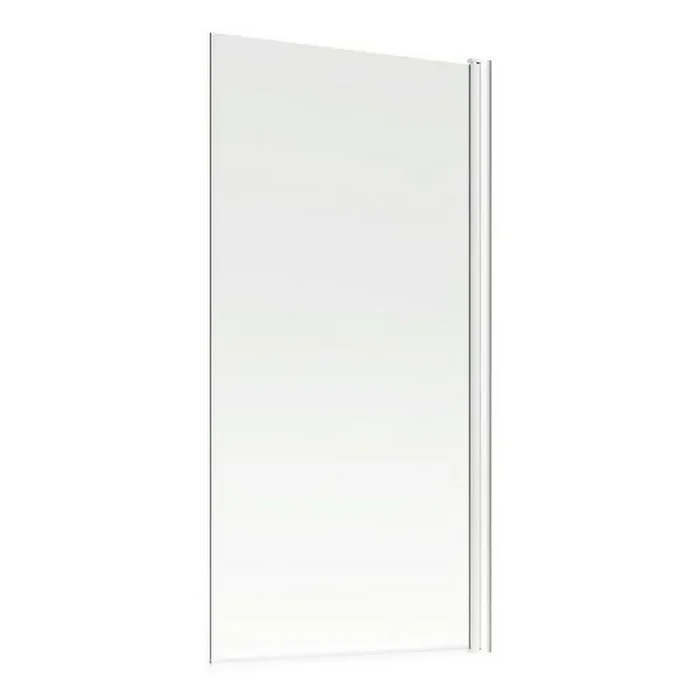 Ajax 1500mm Chrome Single Straight Bath Screen