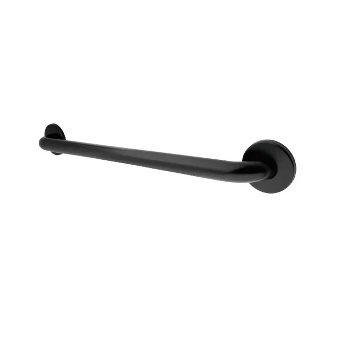Americana 24″ Stainless Steel Decorative Grab Bar in Matte Black