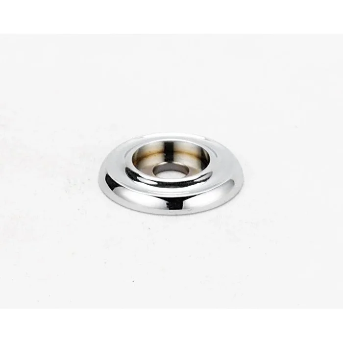 Backplate A615-34 3/4 Inch Polished Chrome Brass