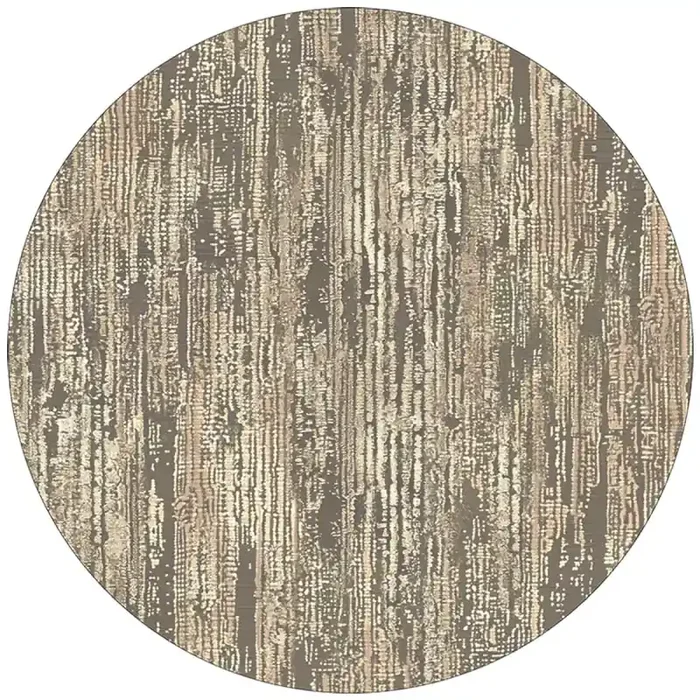 Beetle Wood Round Rug MOOOI