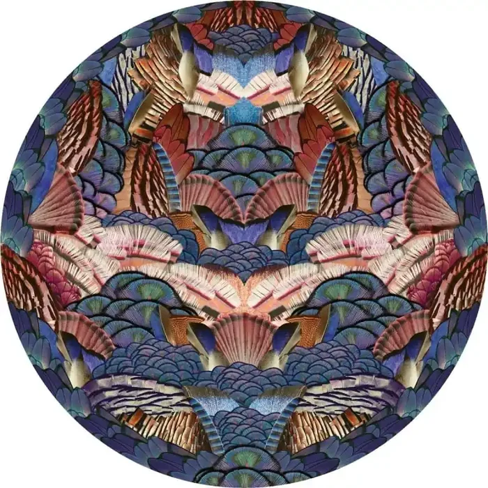 Calligraphy Bird Rug MOOOI