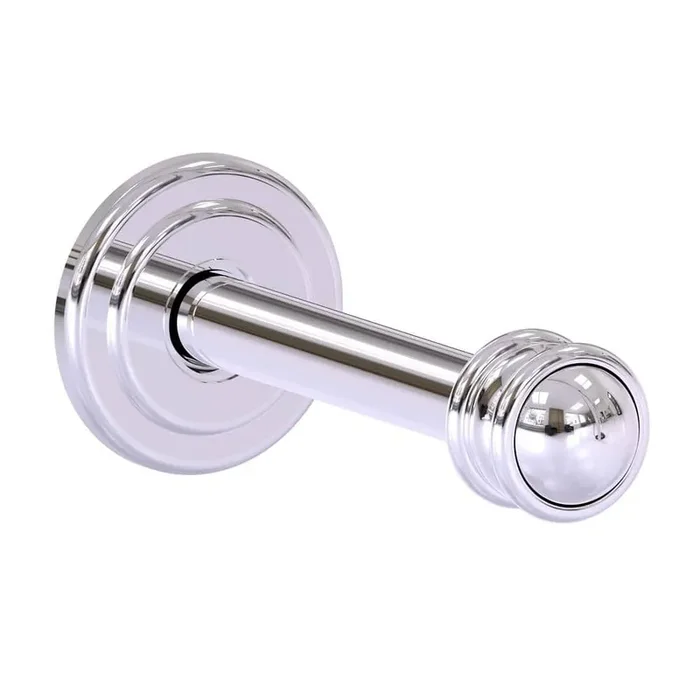 Carolina Collection 3.75 in. Retractable Wall Hook in Polished Chrome Closet Rod