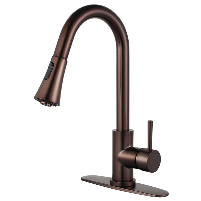 Concord LS8725DL Single-Handle Pull-Down Kitchen Faucet, Oil Rubbed Bronze