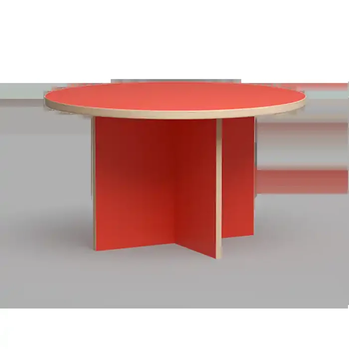 Dining Table Orange Round 130cm