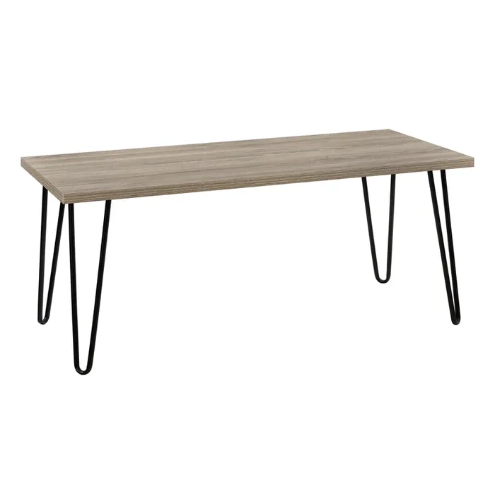 Dorel Home Owen Range Retro Coffee Table in Rustic Oak
