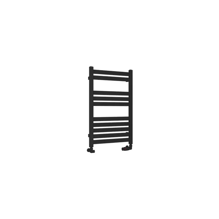 Eastbrook Defford Designer Straight Heated Towel Rail – Matt Black