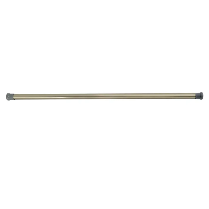Edenscape SR368 36-Inch to 60-Inch Adjustable Shower Curtain Rod, Brushed Nickel