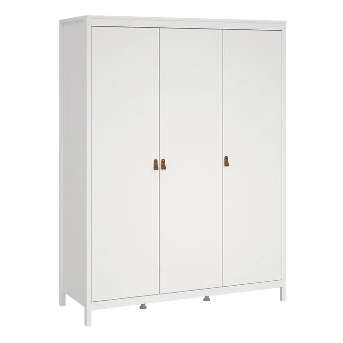 Furniture To Go Barcelona Wardrobe with 3 Doors in White