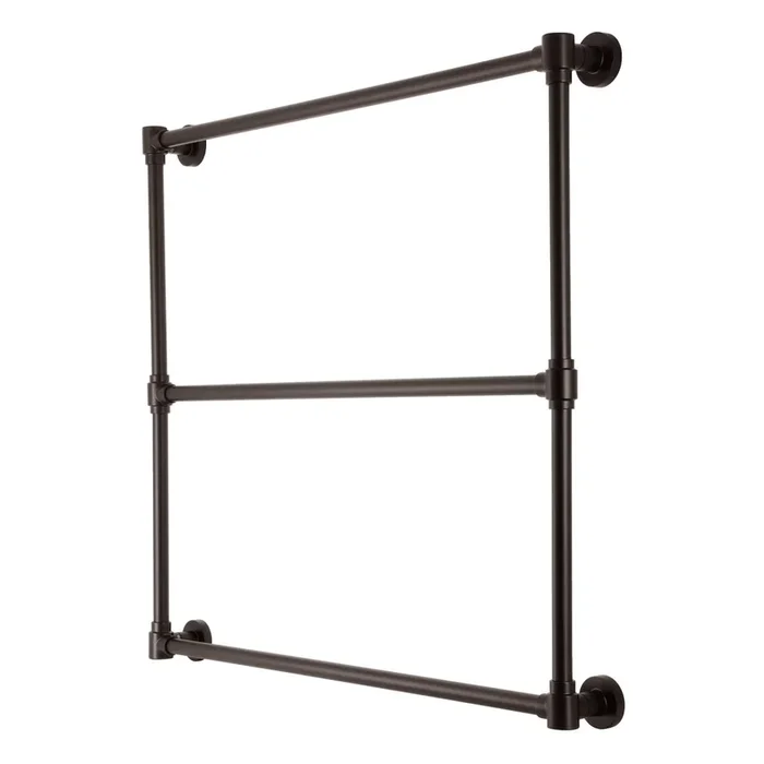 Gallant DTM323635 36-Inch x 32-Inch Brass Wall Mount 3-Tier Towel Rack, Oil Rubbed Bronze
