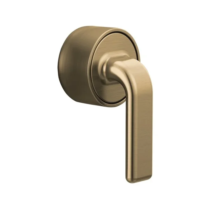 Handle Kit Allaria Zinc 1 Twist Lever Brilliance Luxe Gold ADA for Sensori Thermostatic Valve Trim