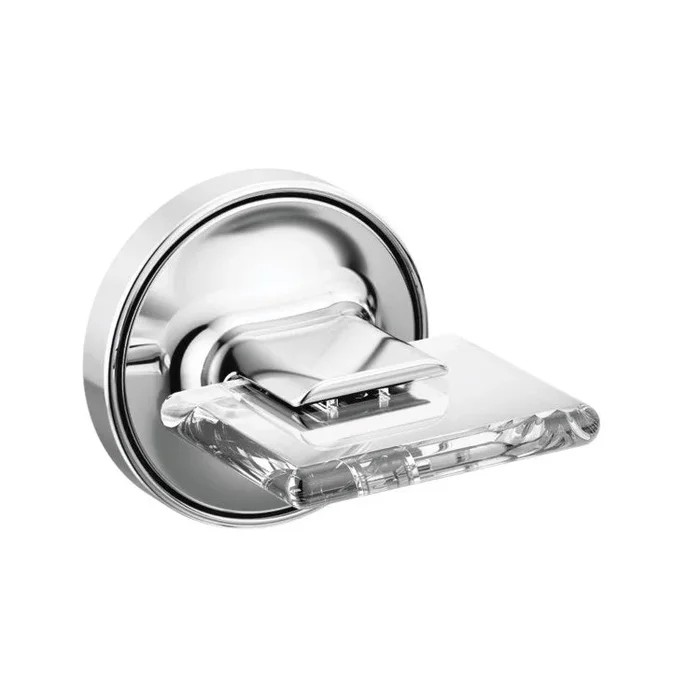 Handle Kit Allaria Zinc 2 Knob Polished Chrome / Clear Acrylic ADA for Wall Mount Tub Filler