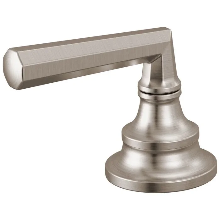 Handle Kit Beauclere 2 Lever Brilliance Luxe Nickel ADA for Widespread Lavatory Faucet