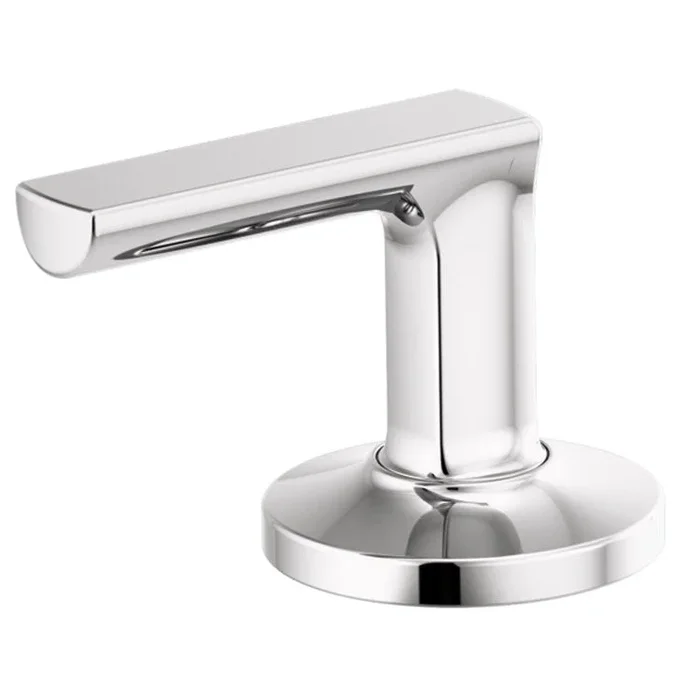 Handle Kit Kintsu Zinc 2 Lever Polished Chrome ADA for Widespread Lavatory Faucet