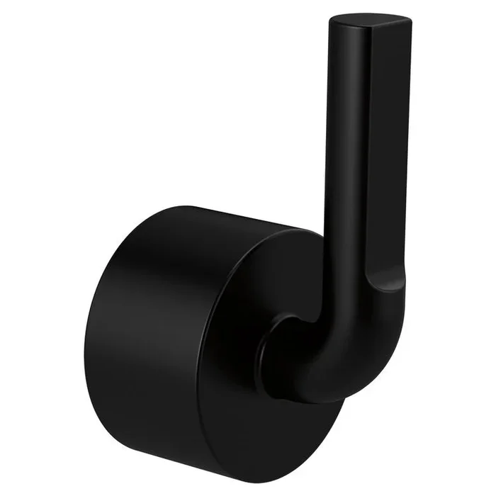 Handle Kit Litze Brass 1 Notch Lever Matte Black ADA for Freestanding Tub Filler
