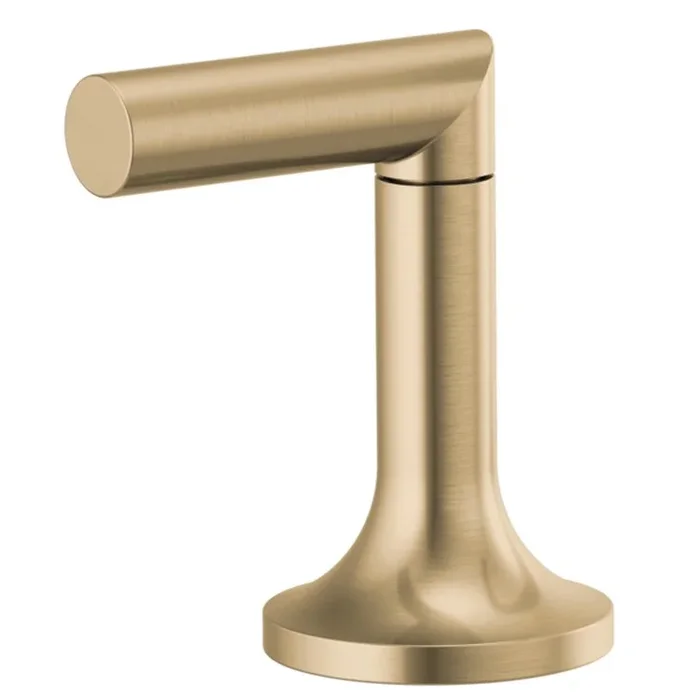 Handle Kit Odin Zinc 2 High Lever Brilliance Luxe Gold ADA for Widespread Lavatory