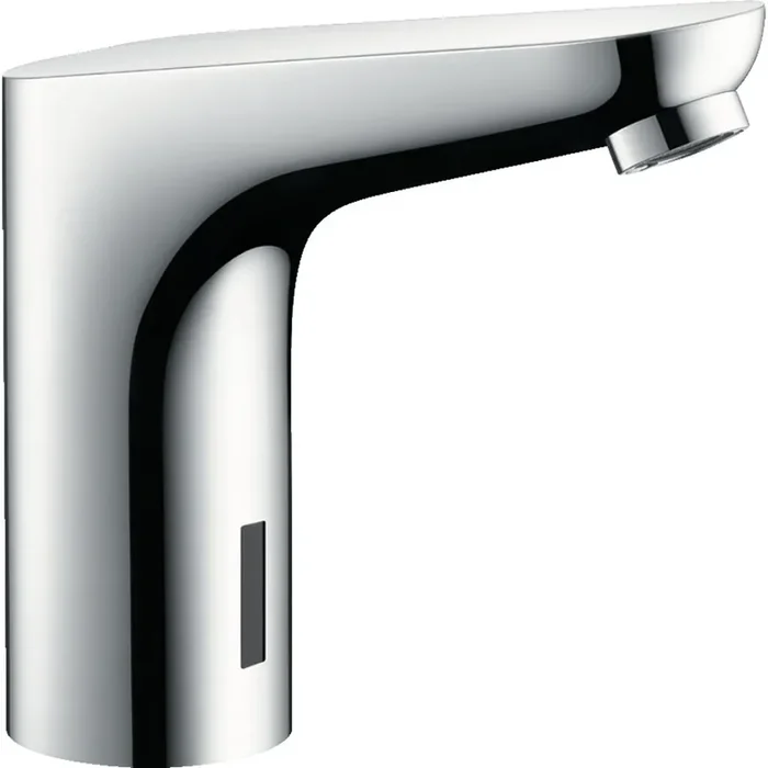 Hansgrohe Focus Electronic Basin Mixer Tap With Temperature Pre-Adjustment And Battery Operated – Chrome