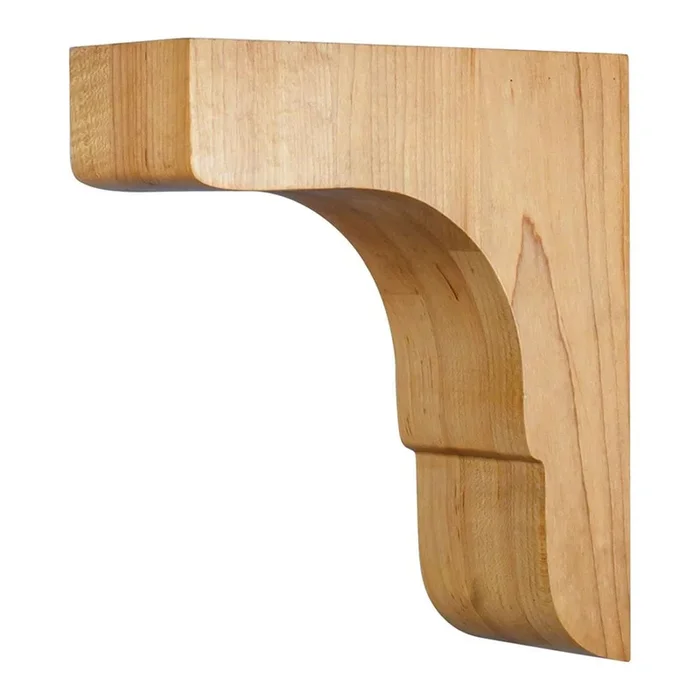 Hardware Resources 3″ x 8″ x 9″ White Birch Minimalist Corbel