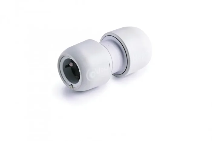 Hep2O Straight Connector 22mm – White