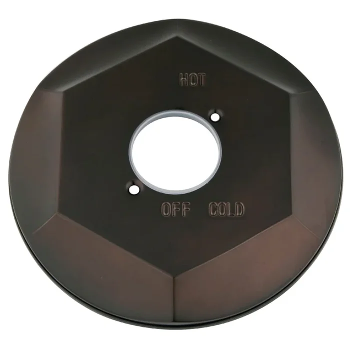 KBE4635 Shower Escutcheon Plate, Oil Rubbed Bronze
