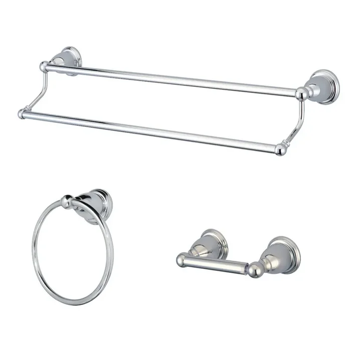 Kingston Brass BAK175348X-P 3-Piece Bathroom Accessory Set
