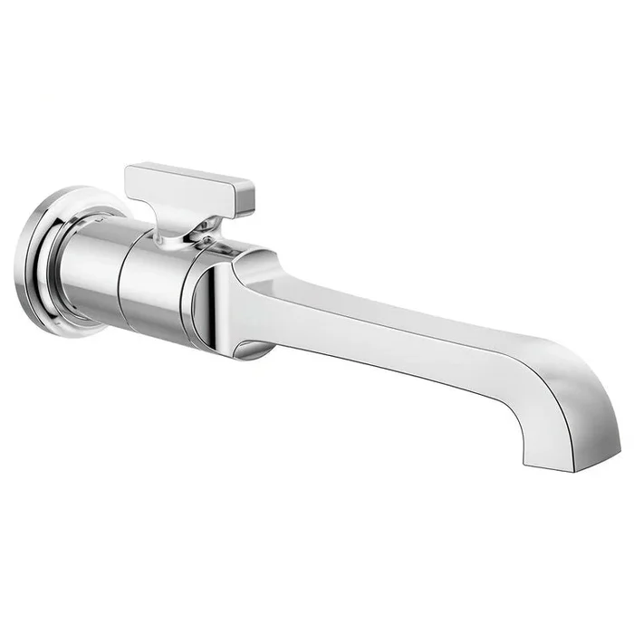 Lavatory Faucet Tetra Wall Mount ADA WaterSense Lumicoat Stainless 1.2 Gallons per Minute