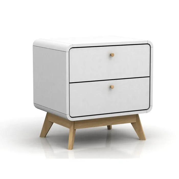 LOFT24 Cassie Nightstand – White