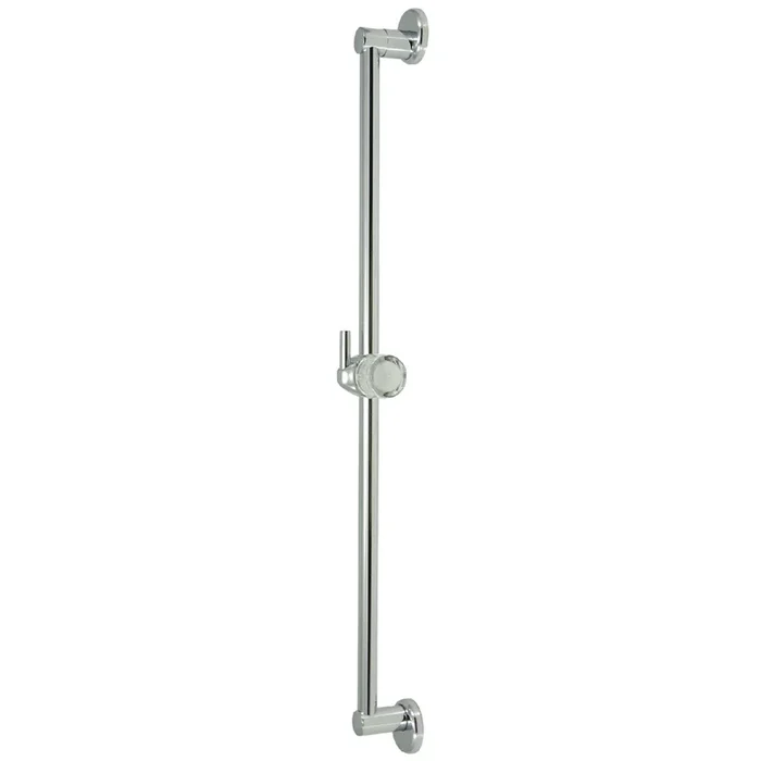 Made To Match K180A1 24-Inch Brass Shower Slide Bar, Polished Chrome