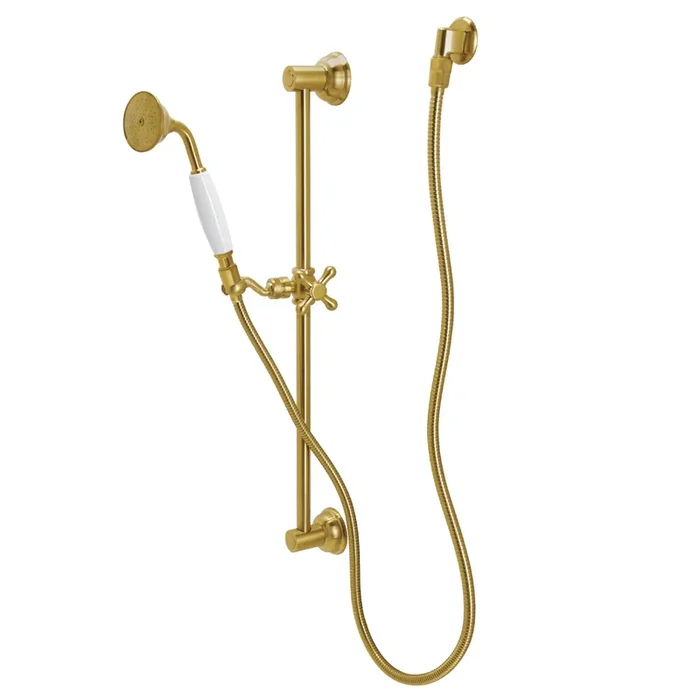Made To Match KAK3527W7 Shower System with Slide/Grab Bar and Hand Shower, Brushed Brass