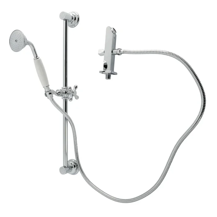 Made To Match KCK3521W1 Shower System with Slide/Grab Bar and Hand Shower, Polished Chrome