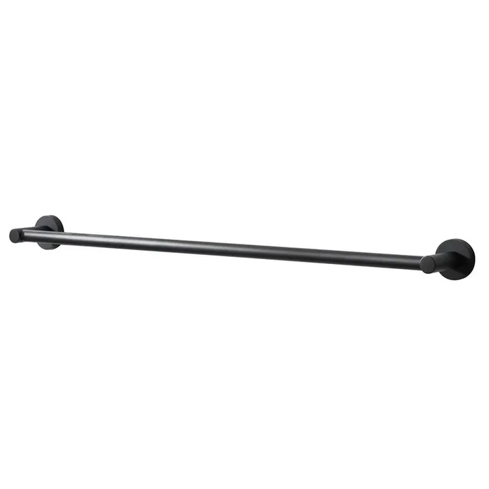 Miller Bond Matt Black 645mm Single Towel Rail