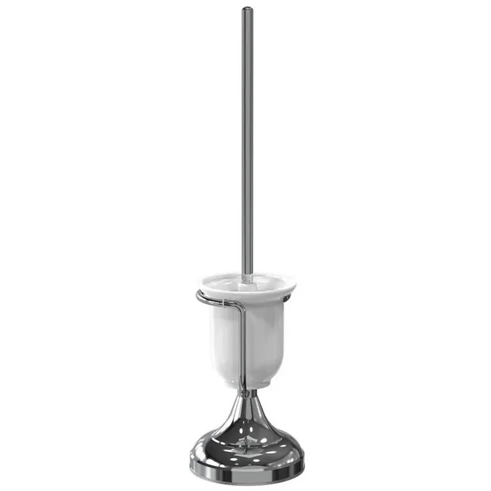 Miller Classic Chrome Freestanding Toilet Brush Holder
