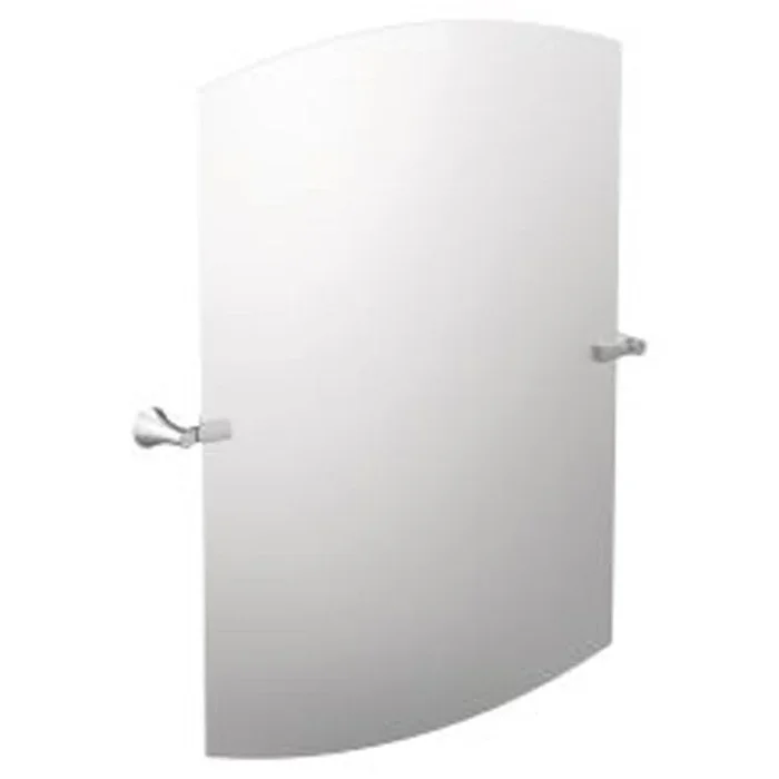 Mirror Flara 30-1/2 Inch Chrome Tilting Oval