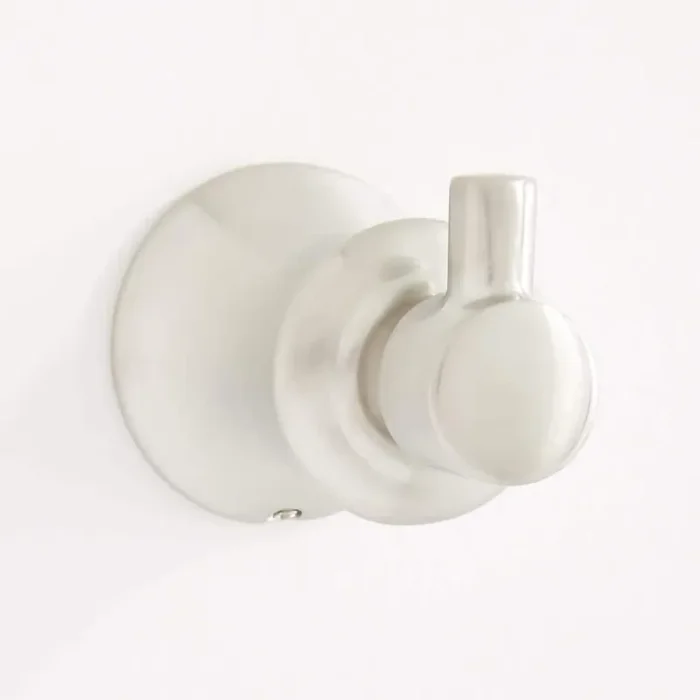 Pendleton Knob Robe/Towel Hook in Brushed Nickel