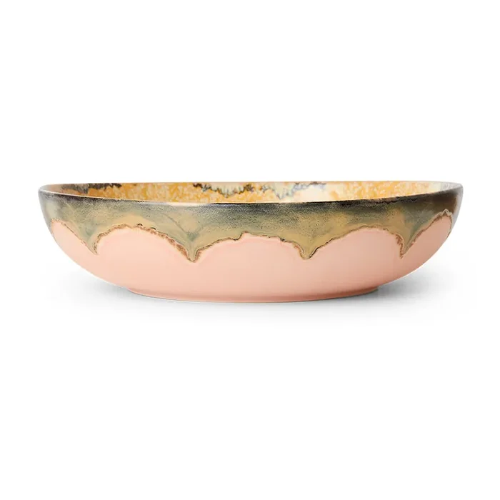 Pre-order 70s Ceramics Salad Bowl Sunflower