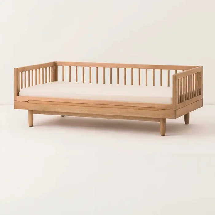 Pure Oak Wood Junior Bed