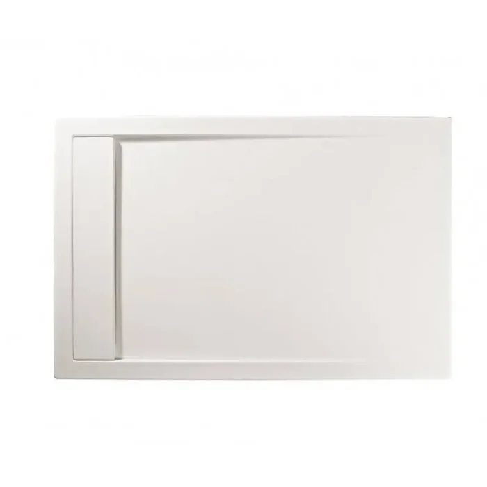 Roman Infinity 1200 x 900mm Matt White Rectangular Anti-Slip Shower Tray