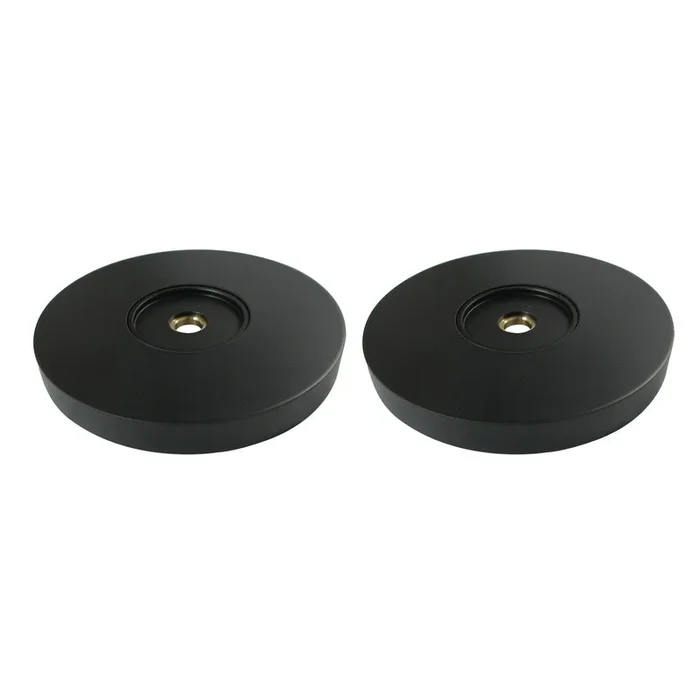 Silver Sage GLDRF814120 1-1/4-Inch Brass Grab Bar Flange (1 Pair), Matte Black