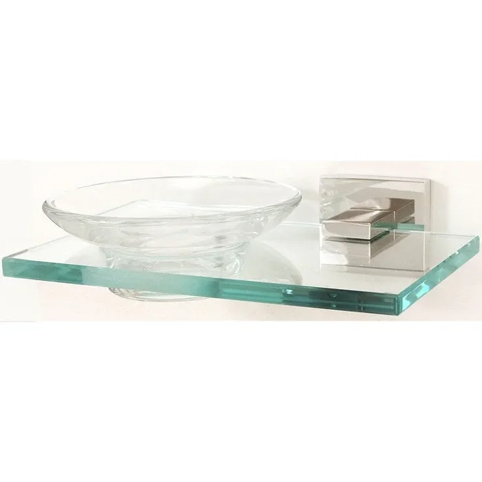 Soap Dish Contemporary ll Bath Polished Chrome Concealed Wall Mount 5 x 6-3/4 x 2 Inch