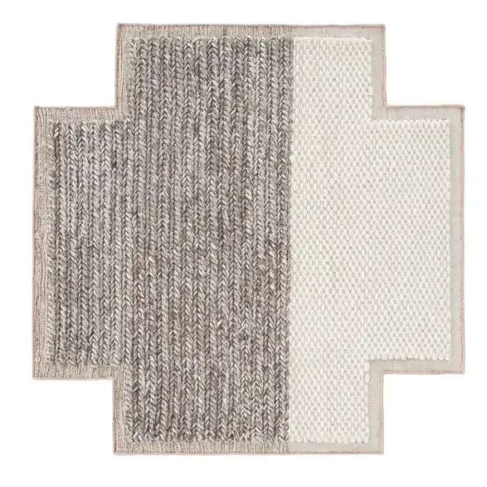 Square Plait rug Gan Rugs