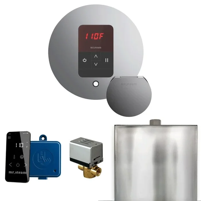 Steam Kit Basic Butler Brilliant Black Control Package Round