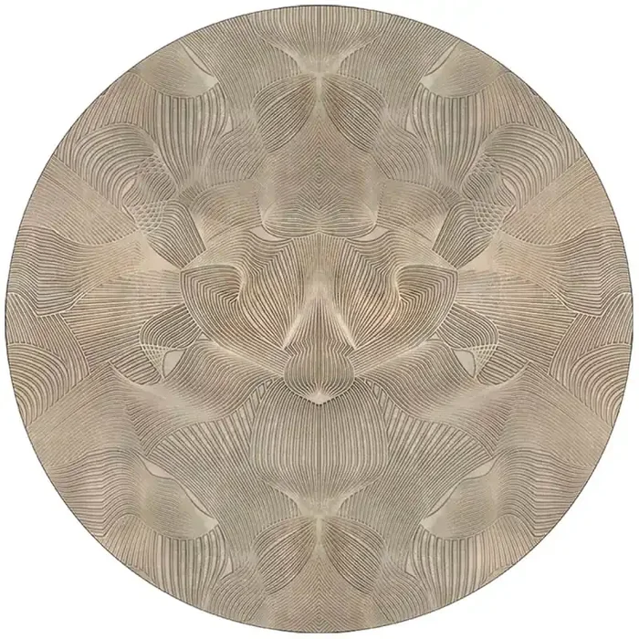 Techno Bee Round Rug MOOOI