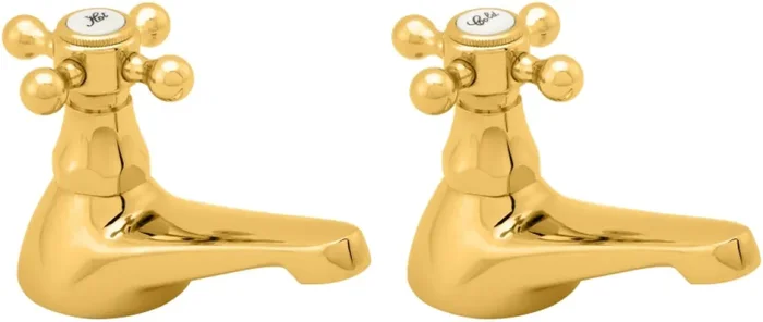 Tudor Gold Bath Taps